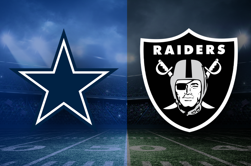 nfl dallas cowboys las vegas raiders